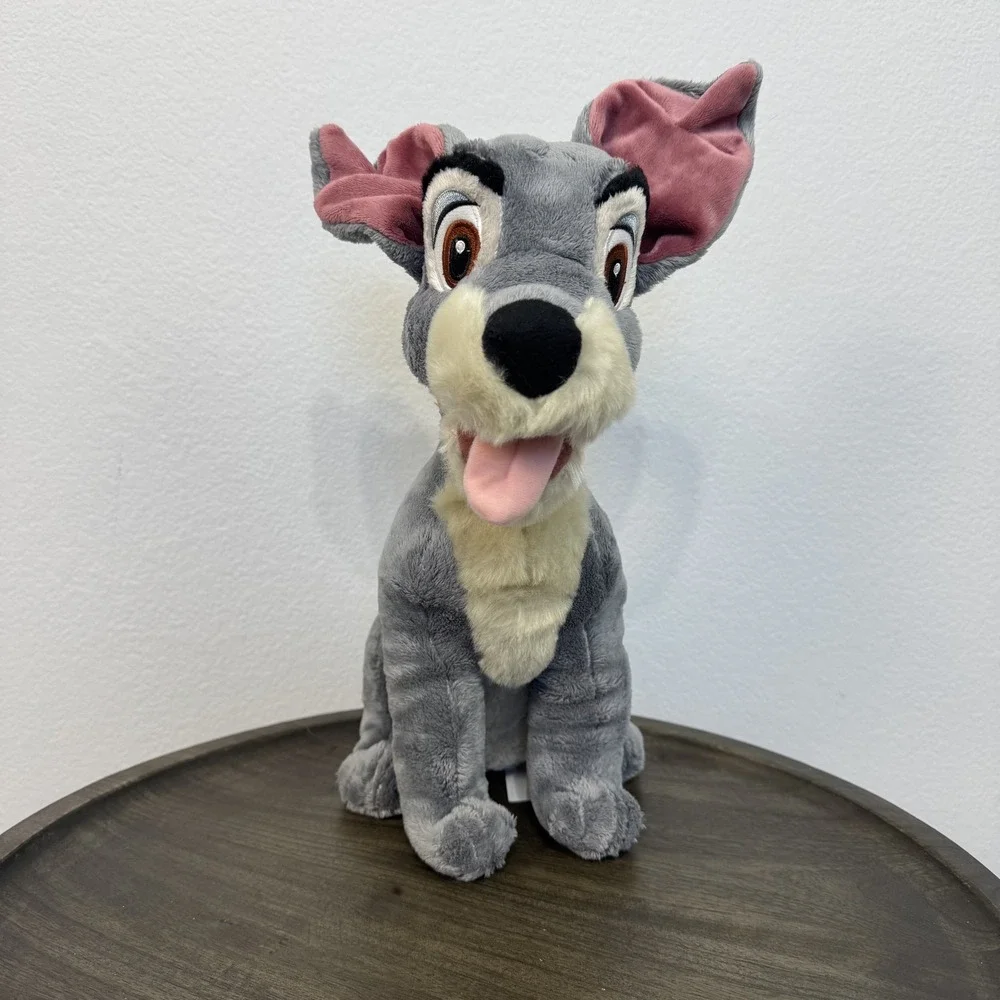 Disney‎ Store Tramp Plush Lady and the Tramp 14